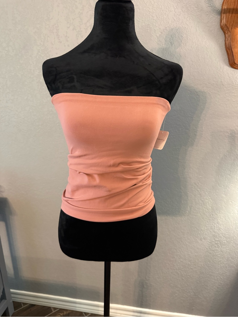 Free People Blush Pink Strapless Tube Top